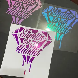 Stuntin Is A Habbit Diamond Decal