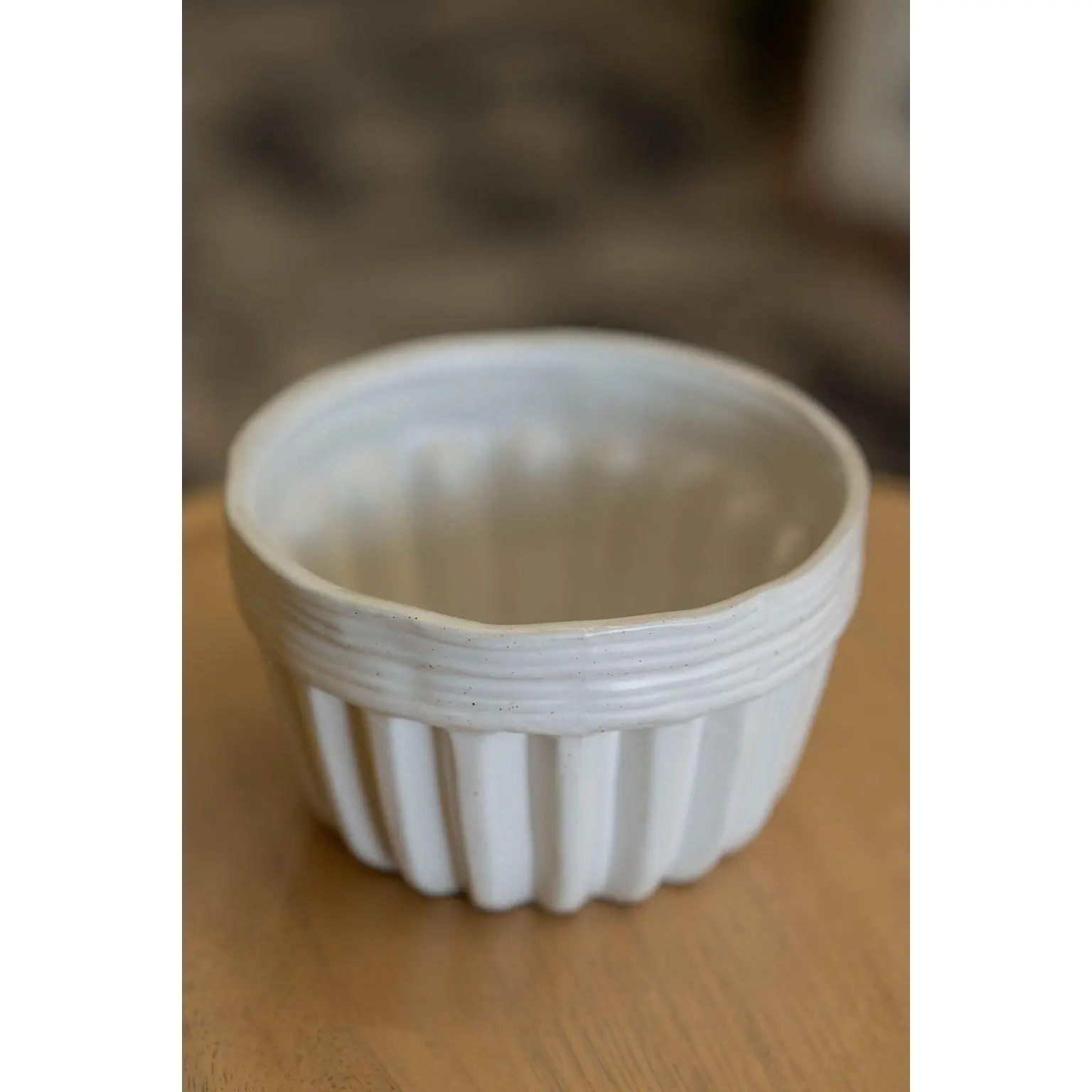 Glazed Stoneware Bowl