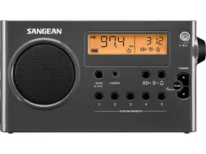 Sangean SG-106 AM / FM Digital Tuning Portable Radio (Gray-Black)