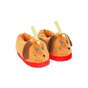 Adult Grinch Reindeer Max 3D Slippers
