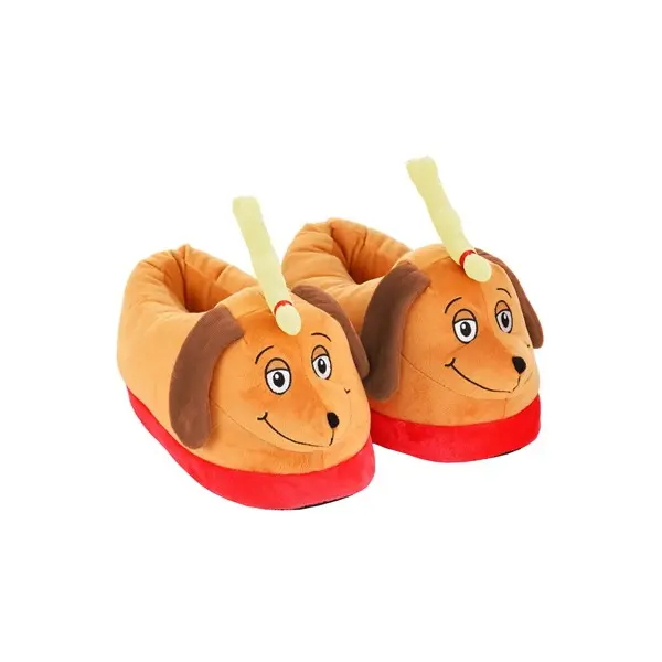 Adult Grinch Reindeer Max 3D Slippers