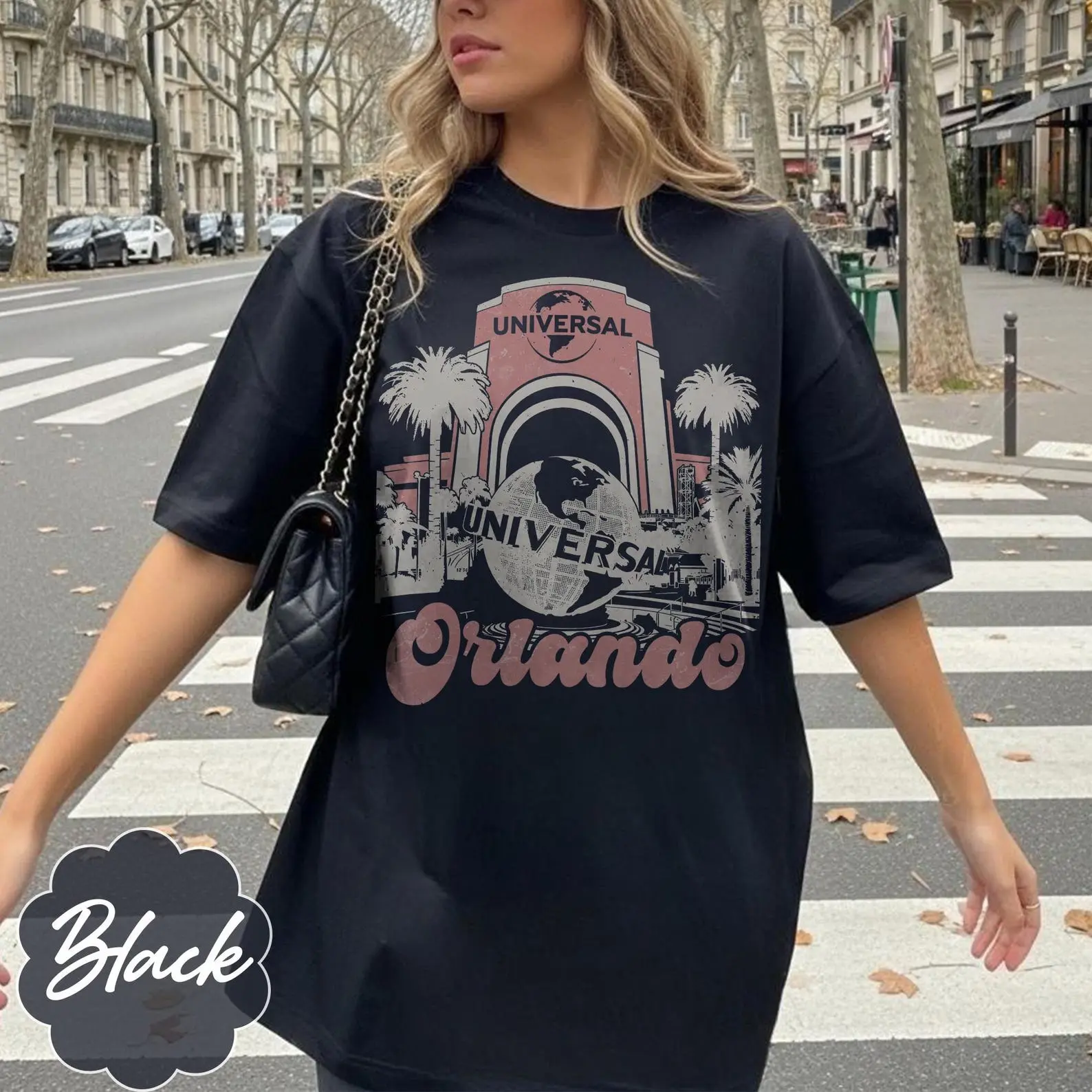 Vintage Universal Studios Orlando Shirt, Retro Universal Globe Theme Park Tee, Florida Travel Vacation Shirt, Universal Studios Souvenir Tee