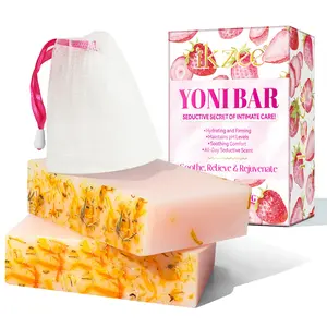 Ikzee Women's Yoni Soap 100g (peach Flavor) 2 Pack, Deep Cleaning Skin, Hydrating, Moisturizing & Firming, Female Ph Balance Soap
