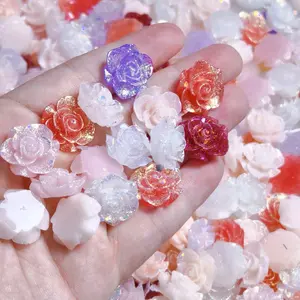 15-25mm Resin Flowers for DIY Projects and More