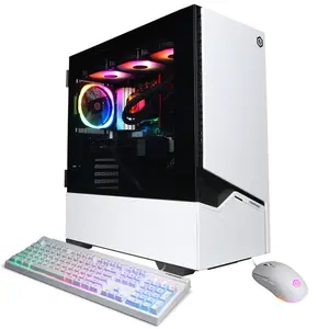 CyberPowerPC GXi11280CPG Gaming Desktop PC, Intel Core Ultra 5 250KF Plus, 16GB DDR5, GeForce RTX 5060 Ti 8GB, 1TB PCIe 4.0 NVMe SSD, WiFi/BT, RGB Gaming Keyboard/Mouse & Windows 11 Home