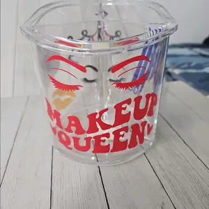 customized make up caddy