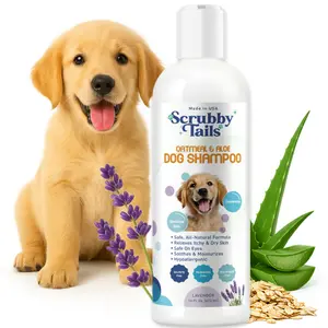 Natural Oatmeal Dog & Puppy Shampoo For Itchy Skin Relief