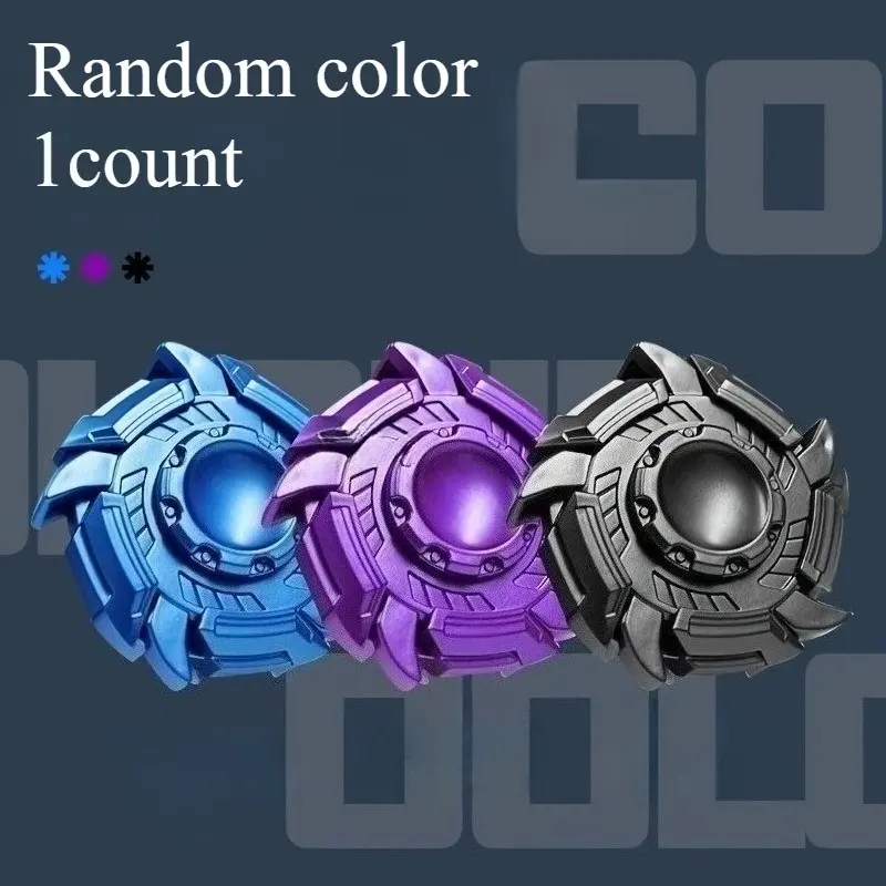 Finger Spinner Toy, Deformable Rotating Gyroscope, Three Colors Available (blue, ), Durable Abs Material, Stress Relief & Focus Aid, Stress Relieving Accessory, Stress Relief Fidget
