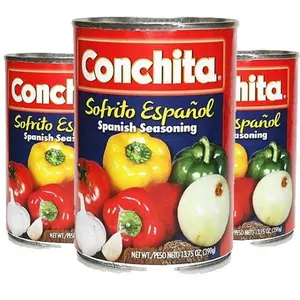 Conchita Imported Spanish Sofrito Seasoning with Rich Olive, Spice, Tomato & Garlic Flavor, 3-Pack of 13oz Cans, Fine Ingredients, Ambient Temperature Storage Ready