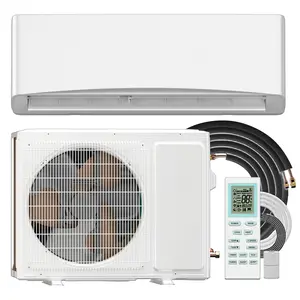 High Performance Mini Split AC/Heating System, 12000 BTU Air Conditioner, Energy Efficient Inverter AC Unit with 1 Ton Heat Pump, Coverage Area Up to 750 Sq.Ft