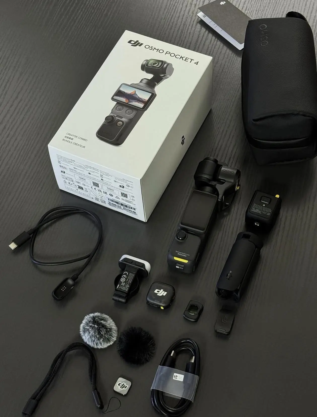 Brand new and original DJI Osmo Pocket 4 Creator Combo Vlog camera