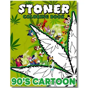 Stoner Coloring Book: 40+ Trippy Pages to Unwind and Enjoy (Unique Gift for Fans and Weed Enthusiasts) stress-free coloring unique gift whimsical drawing