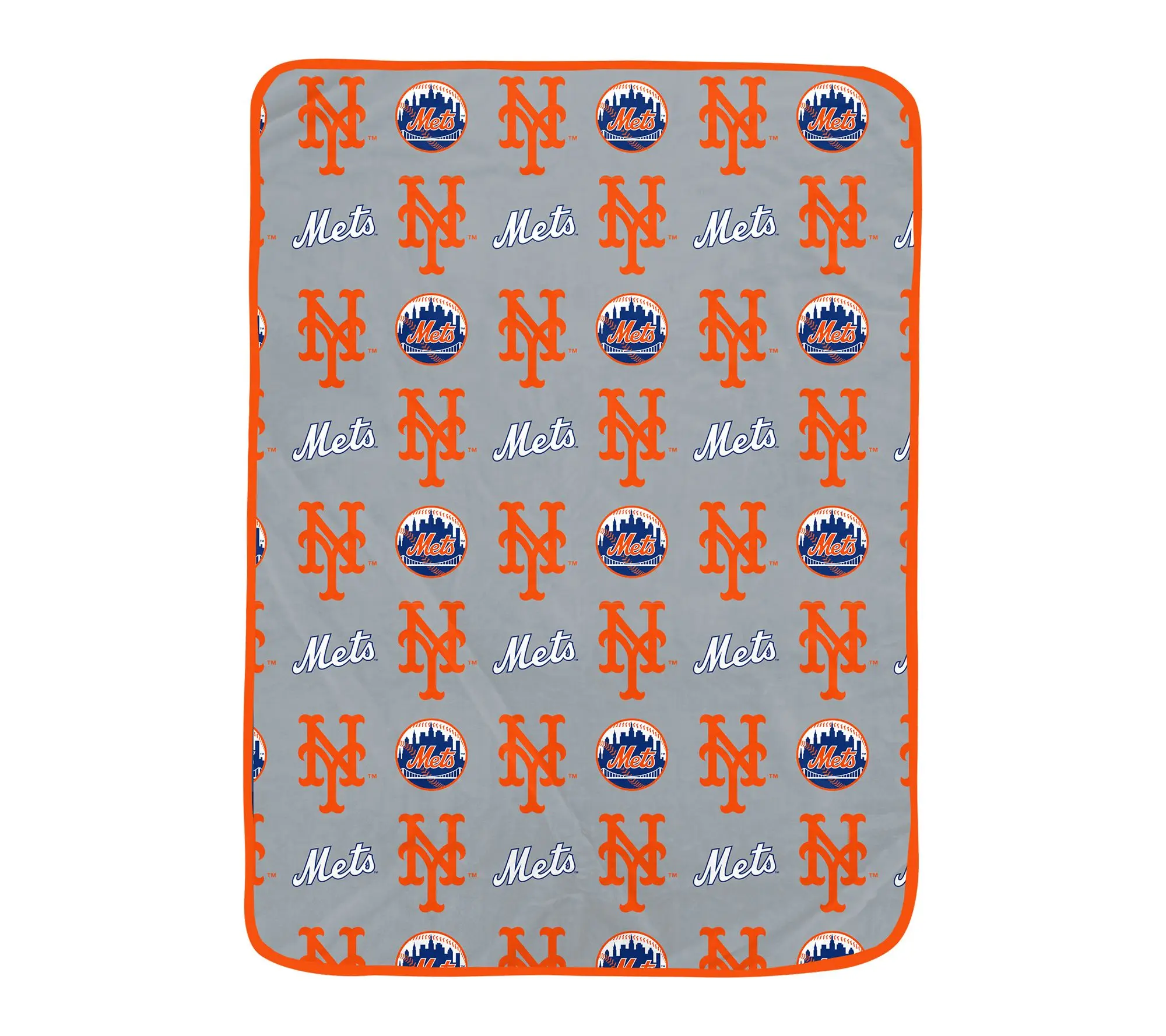 Pegasus Sports MLB Logo Roll Ultra Cozy Oversized Blanket