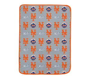 Pegasus Sports MLB Logo Roll Ultra Cozy Oversized Blanket