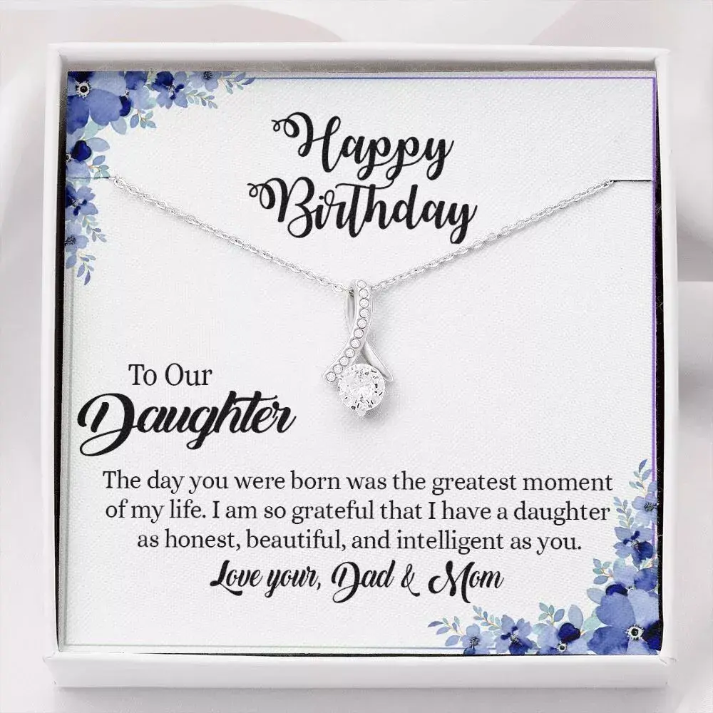 Women's Exquisite Cubic Zirconia Crystal Necklace - 0.6" Artificial Gemstone, 18"-22" Adjustable Chain, Happy Birthday Gift with Soft-Touch Box-Standard, Casual Adults, 0.6" Height/0.6" Width, LED Spotlight, No Warning Applicable