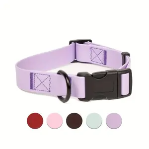Adjustable Waterproof Dog Collar, 1 Count Soft & Comfortable Pet Collar, Pet Supplies for Large, Medium and Small Dogs