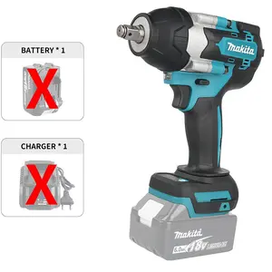 Makita DTW700 Cordless Brushless Impact Wrench 700Nm Torque 1000Nm Breakaway Force for Workshop Repair Construction Industrial Use