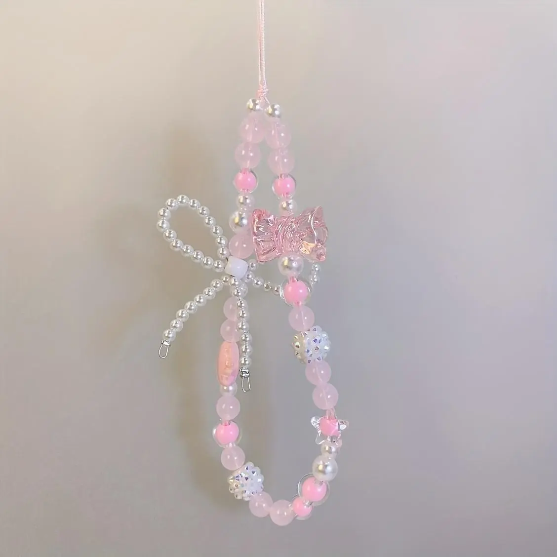 Cute Bowknot Design Phone Chain, Anti-lost Cell Phone Lanyard, Fashion Phone Strap for Women & Girls, Mobile Phone Decoration Accessories, Phone Charms