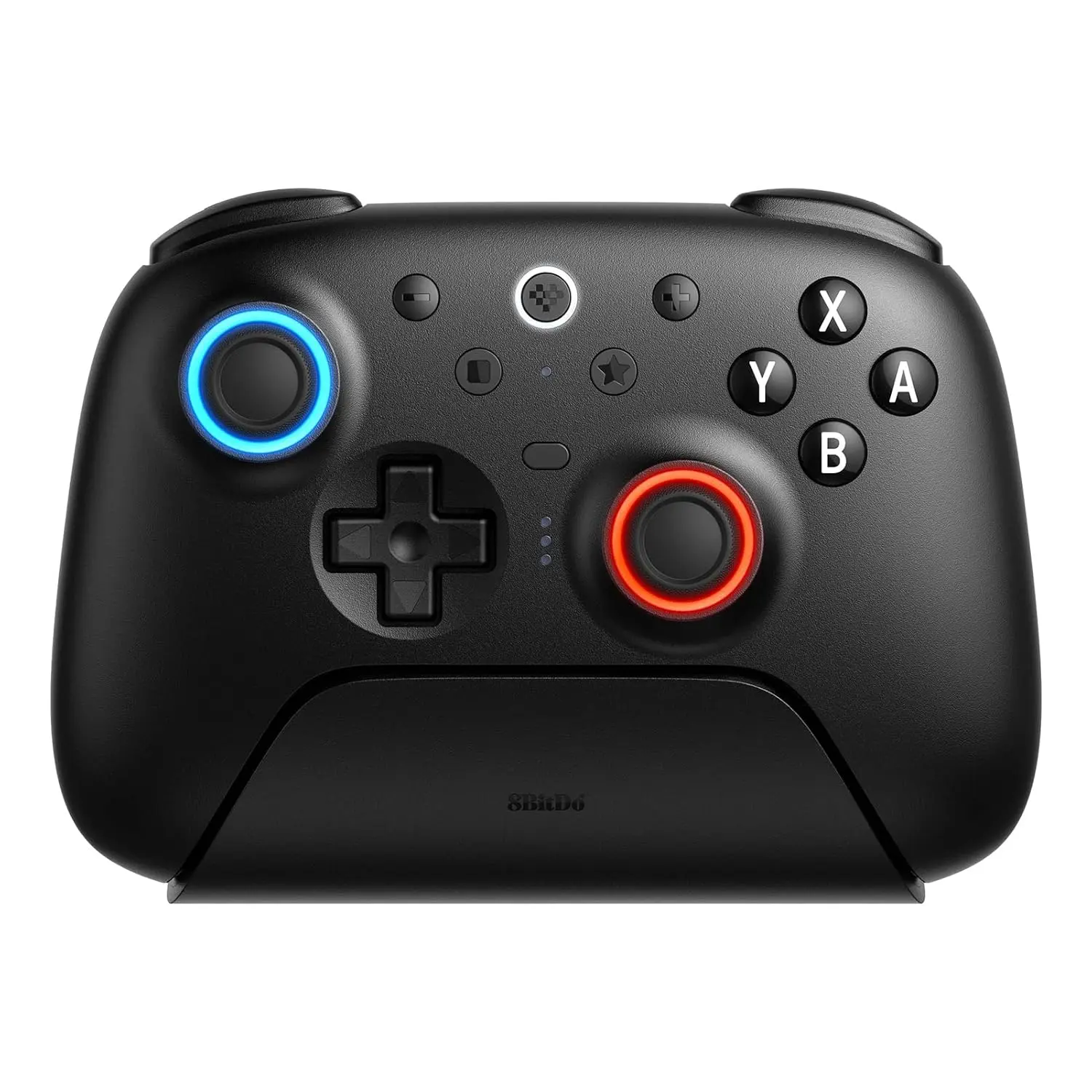 8BitDo Ultimate 2 Bluetooth Controller Hall Effect Triggers with Charging Dock for Switch, PC - Black