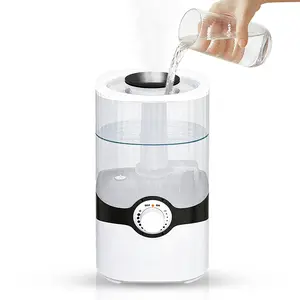 Domulax Humidifiers for Bedroom, Top Fill ,3L Tank for Large Room, cold air diffuser,Easy to Fill & Clean,aroma 360 mini diffuser smart homes cent, 26dB Quiet for Home Baby Nursery & Plants, Auto Shut-off and BPA-Free, 25H