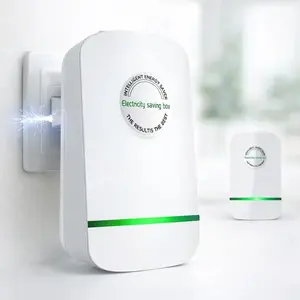 Plug In Power Box with US Plug Compact Device Indicator Light for Home Office Minimal Design Easy Use Multiple Pack Options