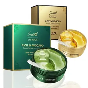 Avocado & Gold Dual Eye Mask Duo, Day & Night Alternate Skincare Eye Patches, Deeply Hydrate & Nourish Eye Skin, Reduce Dark Circles, Puffiness, Fine Lines & Wrinkles, Firm Dull Under Eye Area, Anti-Aging Moisturizing Eye Mask for Daily Beauty Care outdoo