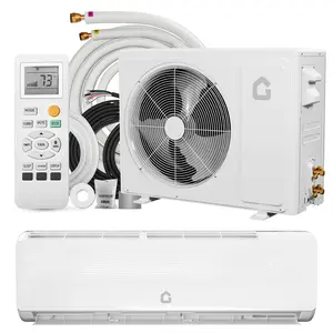 12000 BTU Ductless Wall-Mounted Mini Split Air Conditioner & Heat Pump – 19 SEER2 Inverter, Ultra-Quiet, WiFi & Alexa Compatible, Cools & Heats Rooms up to 750 Sq.Ft, Pre-Charged, 115V, Easy Installation Kit, White