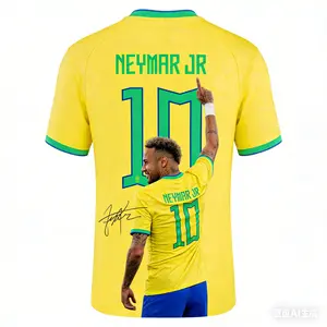Neymar No.10 Soccer Jersey - 3D Printed Quick-Dry T-Shirt