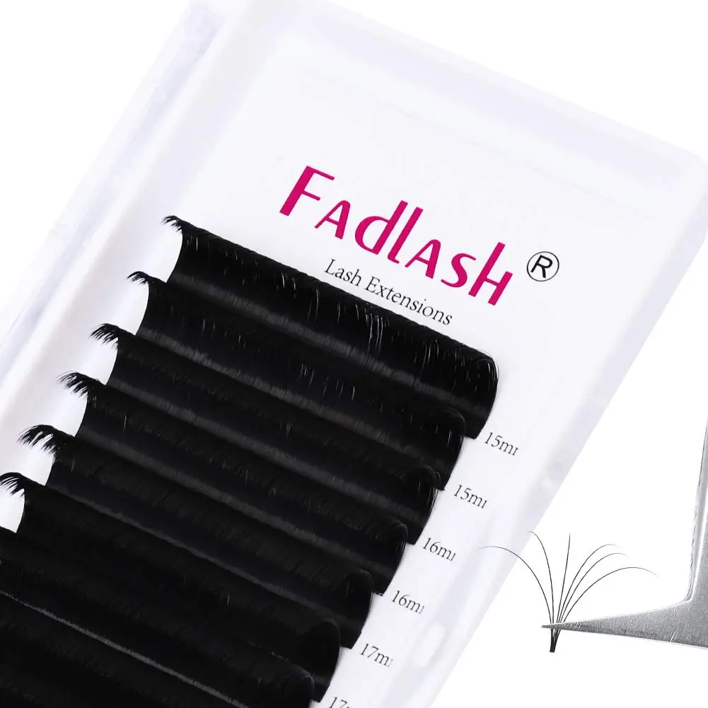 Eyelash Extension D Curl 0.07 15-20mm Mixed