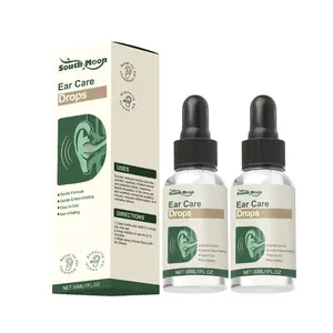 Ear Care Drops Gentle Formula, Relieve Tinnitus, Gentle and Moisturizing, Easy to Use & Portable