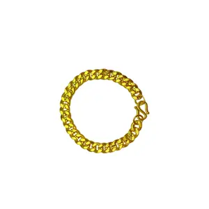 RELLY-JEWELRY SS002 Fashion Trends for Women or Men Chain Bracelet with Secure Clasp