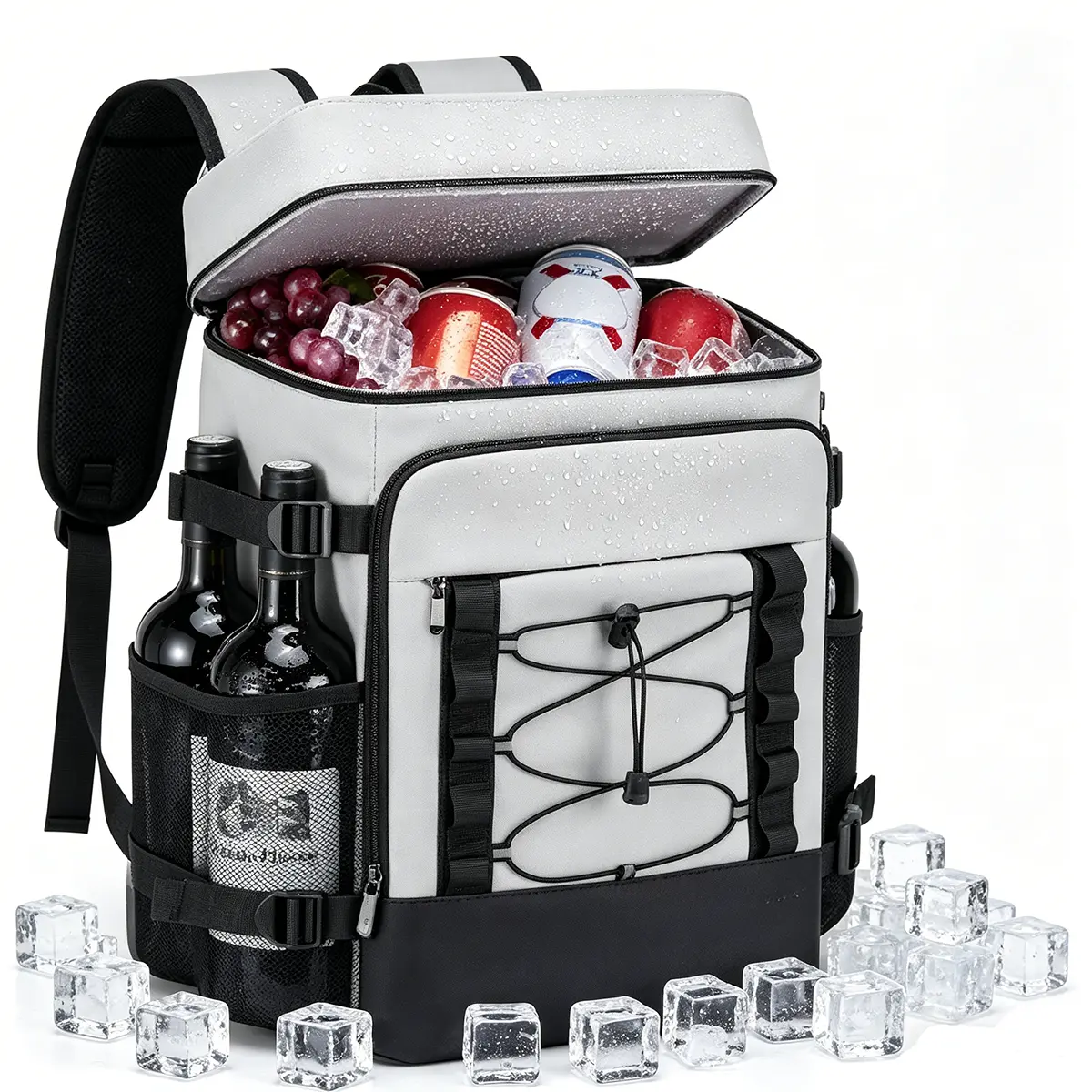 Large Waterproof Insulated Cooler Backpack 30L Leak Proof Portable Outdoor Refrigerator for Summer, Beach, Fishing, Hiking, Picnic & Travel, Ideal Gift for Men, Husband & Valentine's Dayerproof,leak proof cooler backpack,cooler backpack