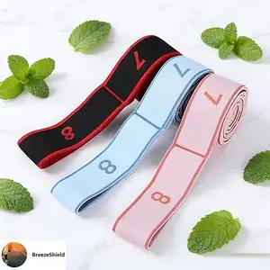 Resistance Band: Dance Elastic Stretch Leg Band, Multi-Loop Adjustable Yoga & Ballet Strap – Portable Pilates Resistance Band for Flexibility & Strength Training
