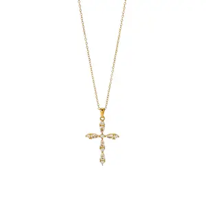 Ivy Cross Necklace