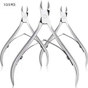 Stainless Steel Cuticle Trimmer, Professional Manicure Scissors and Nail Clipper, Durable Material, Manicure Tool for Removing Dead Skin, Designed to Trim Excess Cuticles and Nail Skin, Suitable for Professional Salons and At-Home Manicure Care