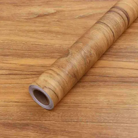 Wood Grain Contact Paper Peel and Stick Wallpaper Self Adhesive Wall Paper for Countertop Drawer Shelf Liner Cabinet Easy to Clean 15.7In x 118In