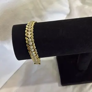 Pulsera de Oro laminado chapada en 14k