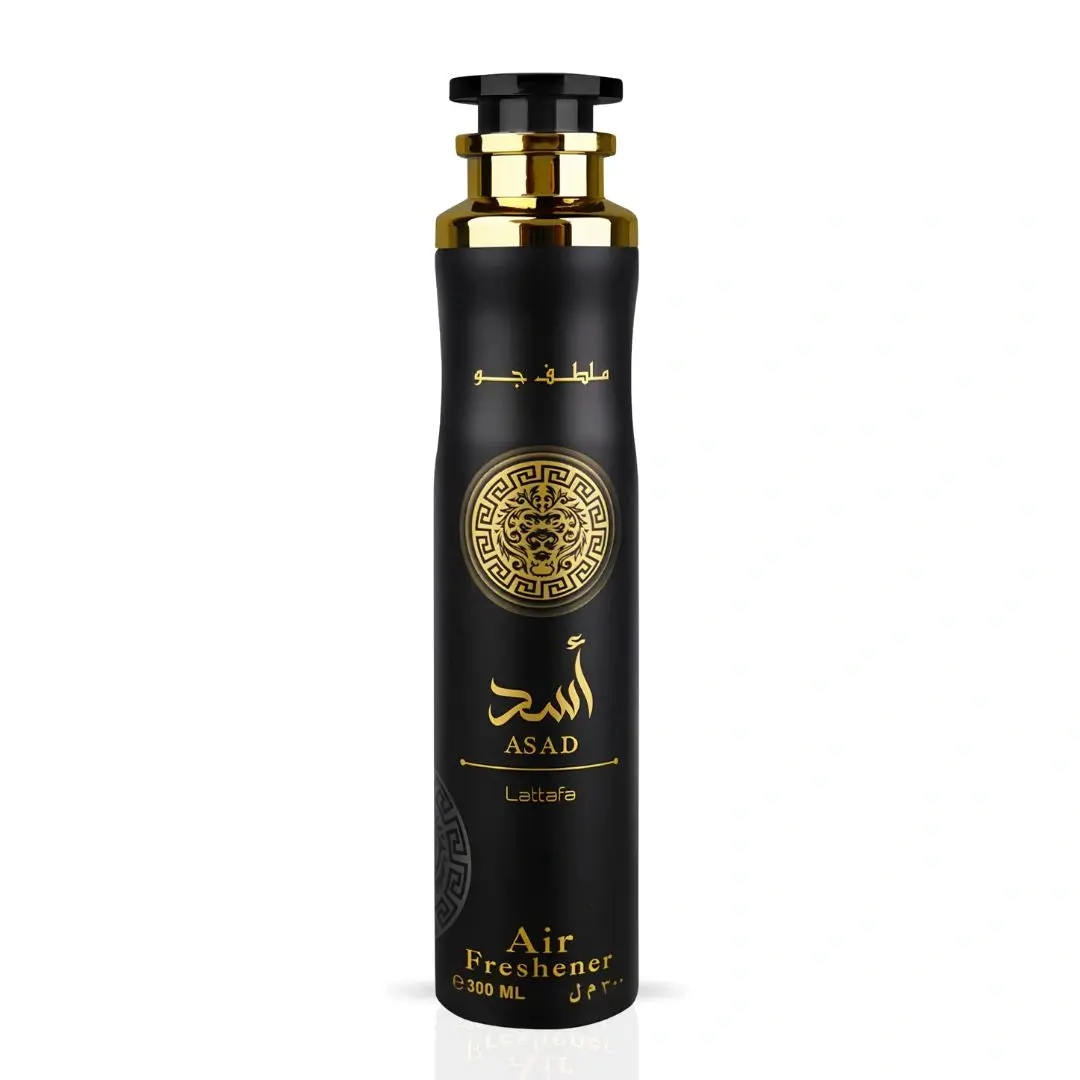 Asad Air Freshener 300ml (10.1 oz) by Lattafa | No Ordinary Freshness – A Statement in Scent Asad Air Freshener 300ml (10.1 oz) by Lattafa | No Ordinary Freshness – A Statement in Scent