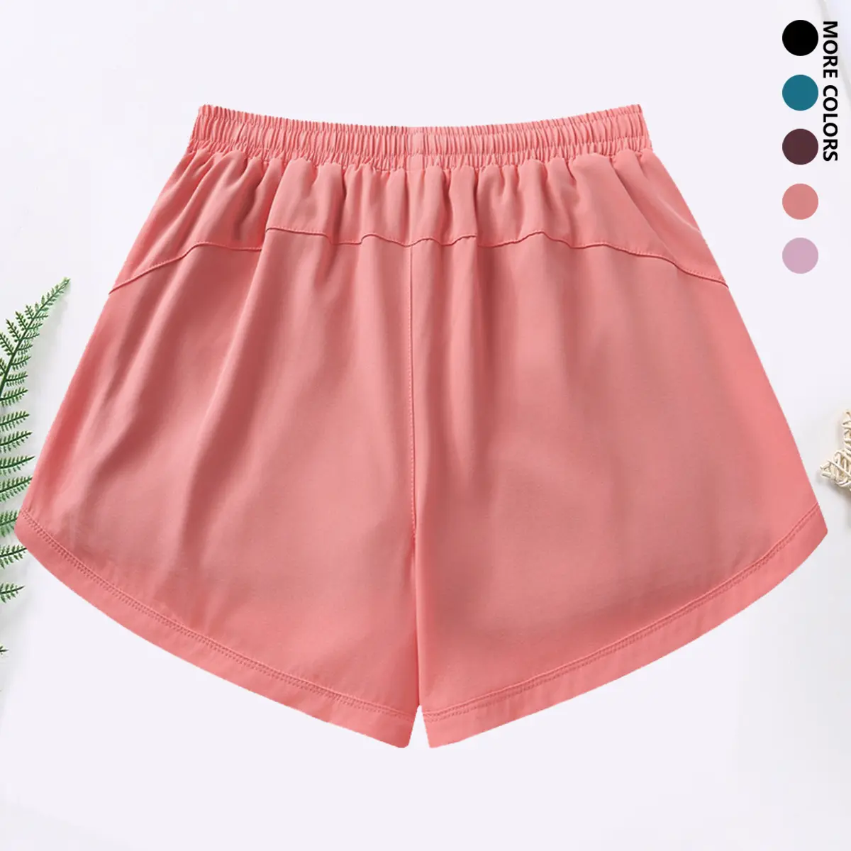 3-piece women’s casual athletic shorts set featuring built-in lining, drawstring, and elastic waistband — suitable for running, fitness, and outdoor activities; running gear | casual sportswear, women’s shorts, summer bottoms 3-piece women’s casual athletic shorts set featuring built-in lining, drawstring, and elastic waistband — suitable for running, fitness, and outdoor activities; running gear | casual sportswear, women’s shorts, summer bottoms