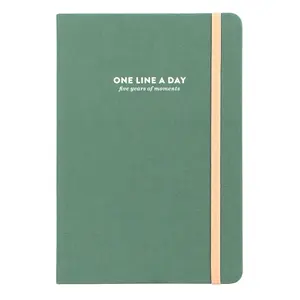 One Line A Day Guided Memory Journal
