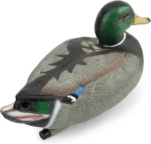 Duck Decoy for Hunting, Mallard Floating Realistic Decoys, Plastic Waterfowl Hunting Decoy Garden Decor