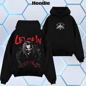 WWE 2026 - Bray Wyatt "Let Me In", Oversize Unisex Acid Wash Tee, WWE Legend Streetwear, Cotton Graphic Shirt, Fan Gift Top Fabric Menswear Casual Wrestling Crew Neck