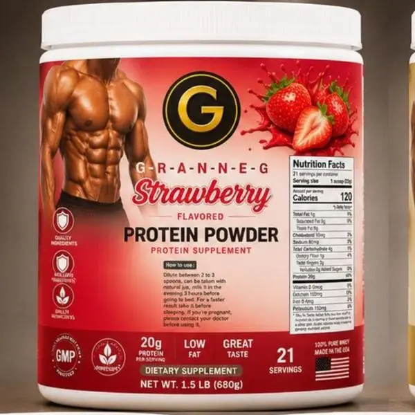 POTEIN POWDER FOR MEN STRAWBERRY