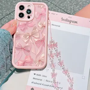 Bamboo Christmas Gift Set, Gingerbread Man Cane Illustration, Butterfly Keychain, Valentine's Day Present for Girlfriend