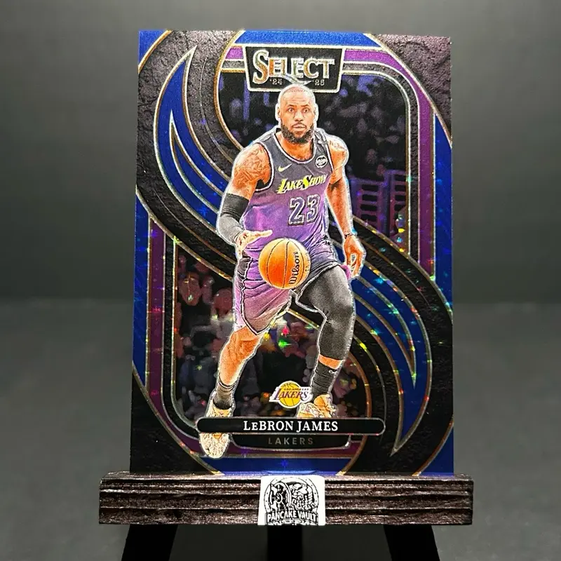 2024-25 Panini Select LeBron James Premier Level Blue Stars #111 Sports Trading Card, /20, Lakers Single Card