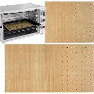Air Fryer Parchment Paper Liners 180cs Airfryer Liners Disposable 9x11 Inch Perforated Parchment Paper Sheets Basket Liner Accessories For Toaster oven,Air Fryer, Fit Cuisinart, Ninja Foodi Bakeware Utensils