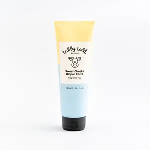 Tubby Todd Sweet Cheeks Diaper Paste - Zinc Oxide Ointment Treats, Soothes and Prevents Diaper Rash