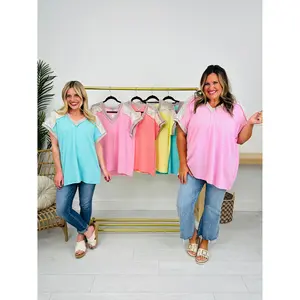 Hello Happy Top in Multiple Colors
