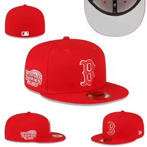 New Era 59Fifty Hat MLB Basic Boston Red Sox, New York Yankees, Los Angeles Fitted Baseball Cap Snapback