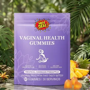 Vaginal Probiotics for Women, Vital Source Feminine Gummies, pH Balance for Women, Premium Feminine Balance Gummies, Promotion of Womens Health - 60Gummies